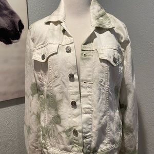 🍦Lucky Brand Tie Dye Tomboy 🚚 Trucker Jacket 🧥W/M